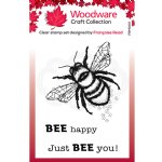 Woodware - Clear Stamp - Little Bee