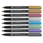 Zig - Fudebiyori Metallic Pen  - 8 Colour Set