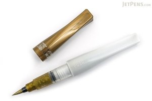 Zig - Wink of Luna  - Gold Metallic Brush Pen 