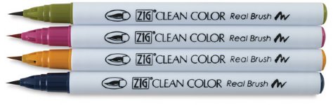 Zig - Clean Colour Real Brush - 4 Set
