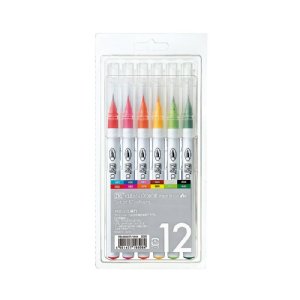 Zig - Clean Colour Real Brush - 12 Set