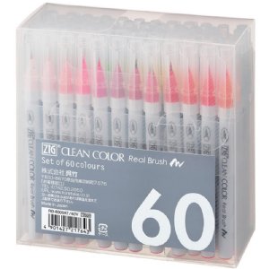 Zig - Clean Colour Real Brush - 60 Set